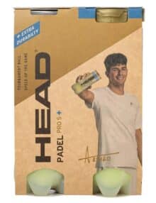 Bipack Pelotas HEAD Padel Pro S+