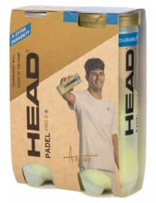 Bipack Pelotas HEAD Padel Pro S+