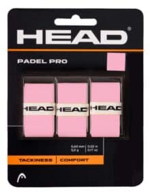 Blíster 3 Overgrips HEAD Padel Pro Rosa