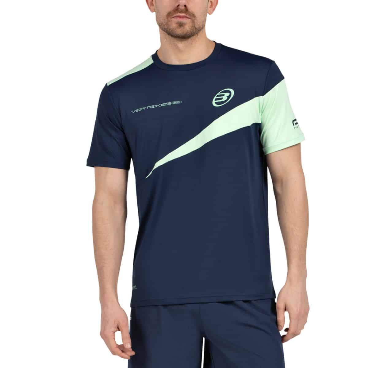 Camiseta Bullpadel Entrenamiento Pablo Cardona 26V Oceano Profundo