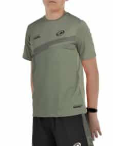 Camiseta Bullpadel Patos Junior Kaki Premier Padel 2026