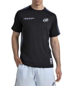 Camiseta de entrenamiento Bullpadel Paquito 26V Negra
