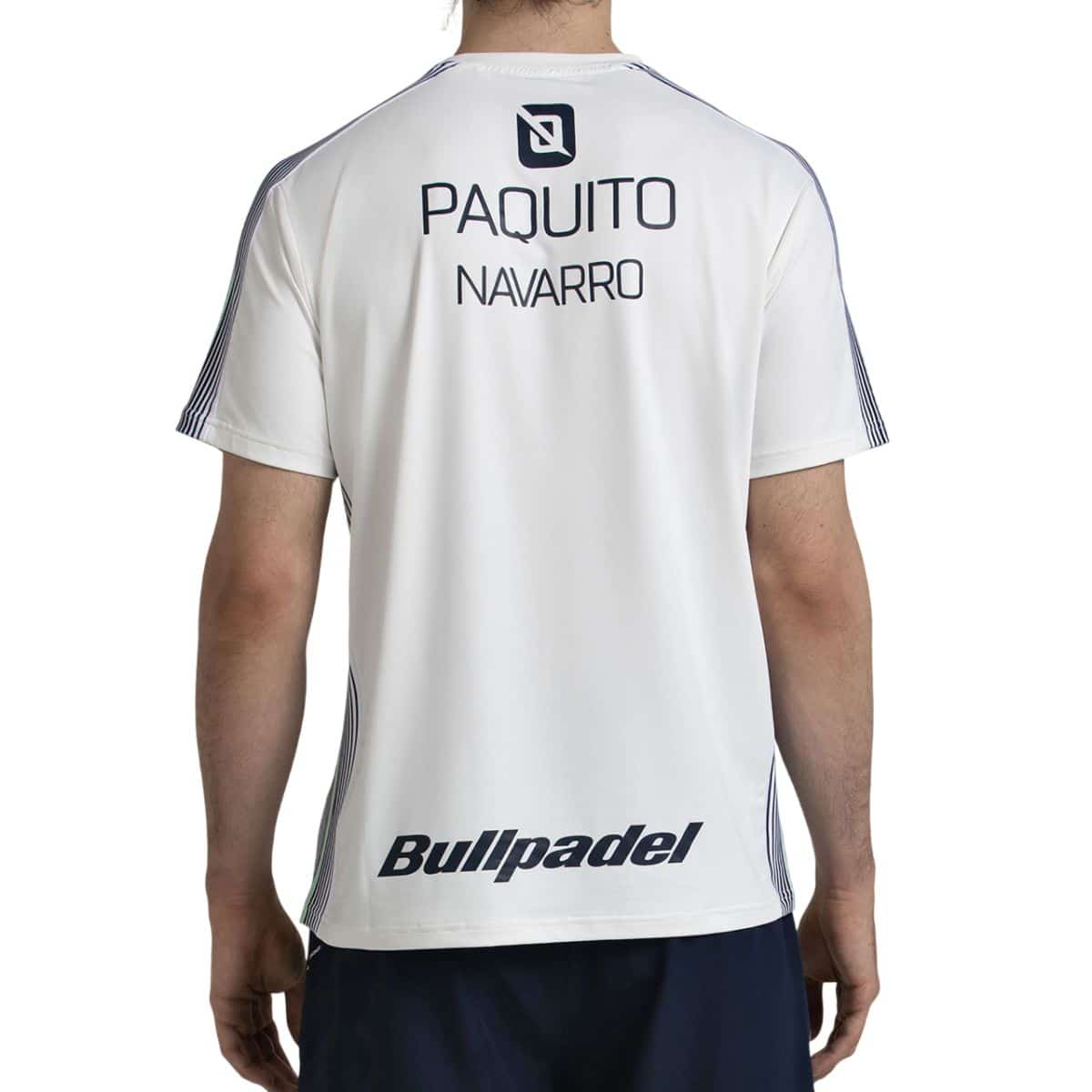 Camiseta entrenamiento Bullpadel Paquito Navarro 26V Hueso 2026