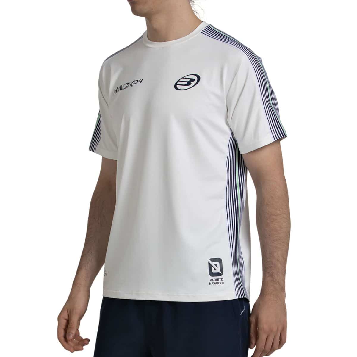 Camiseta entrenamiento Bullpadel Paquito Navarro 26V Hueso 2026