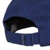 Detalle de la Gorra Adidas Bball 3S NL Azul Marino/Naranja