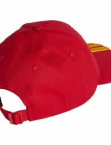 Gorra Adidas Bball 3S NL Rojo/Amarillo