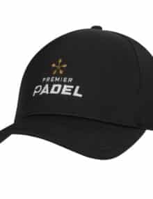 Gorra Bullpadel Premier Padel BPGPMR2605 Negra