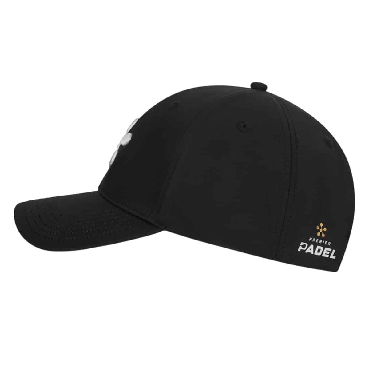 Gorra Bullpadel Premier Padel 2026 BPGPMR2604 Negra