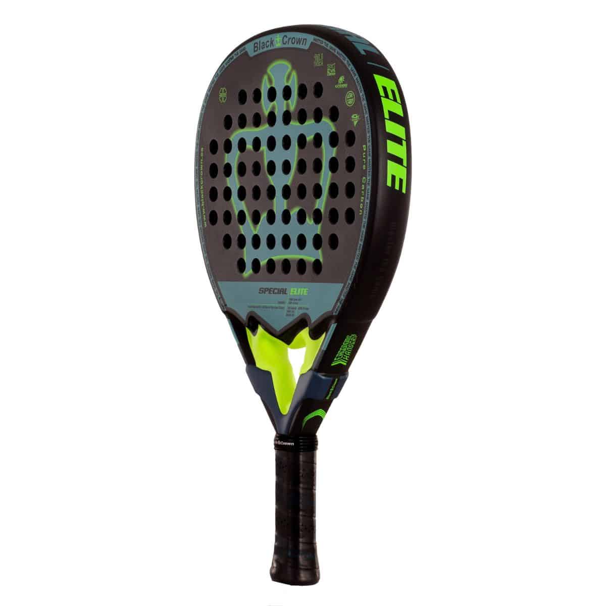 Lateral de la Pala de pádel Black Crown Special Elite 2026