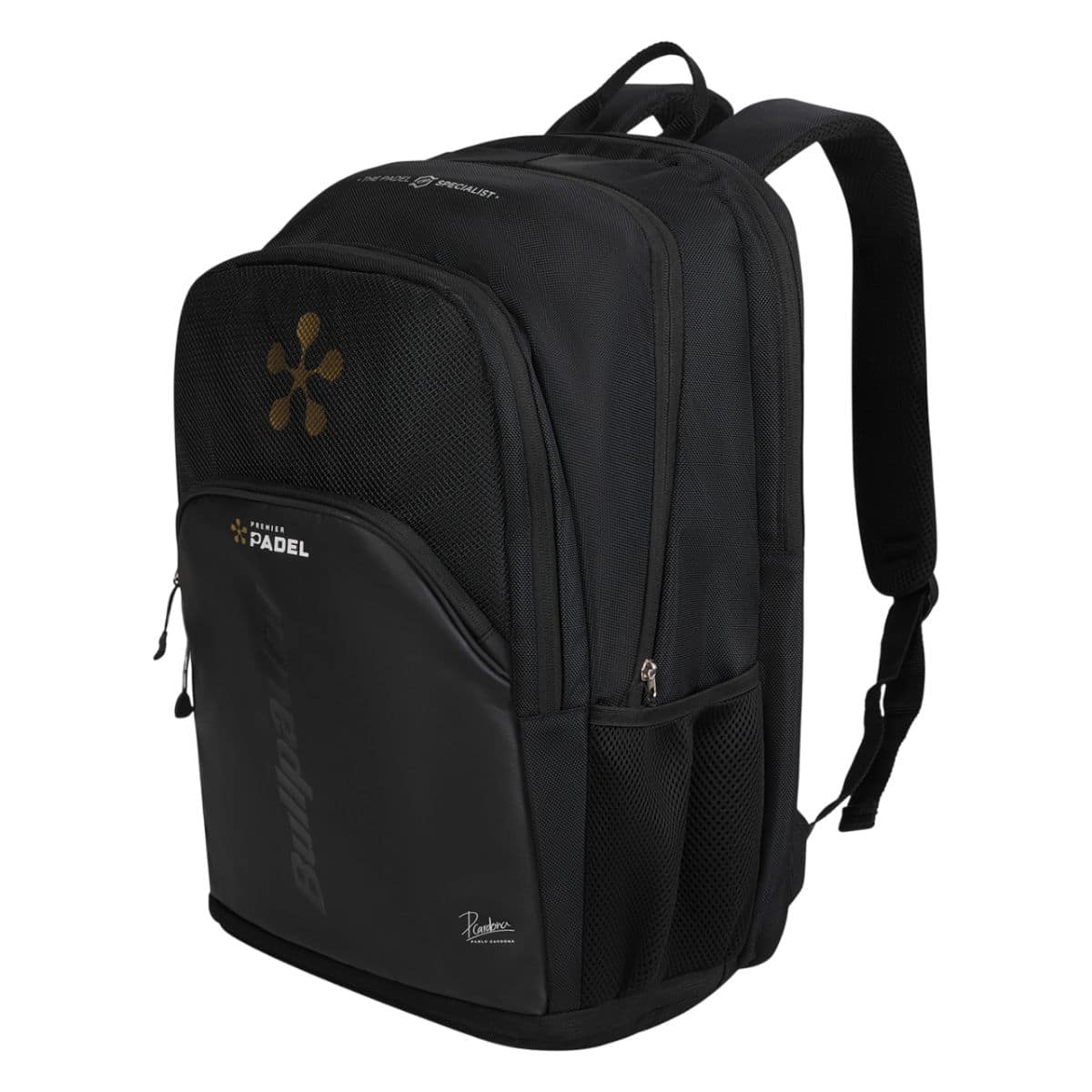 Mochila Bullpadel Vertex GEO Negra Premier Padel 2026