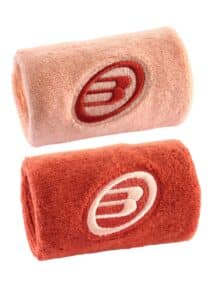 Pack 2 Muñequeras Bullpadel BPMU263 Naranja Pastel / Pomelo