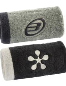 Muñequeras Bullpadel Premier Padel BPMUPMR2607 Kaki / Negro
