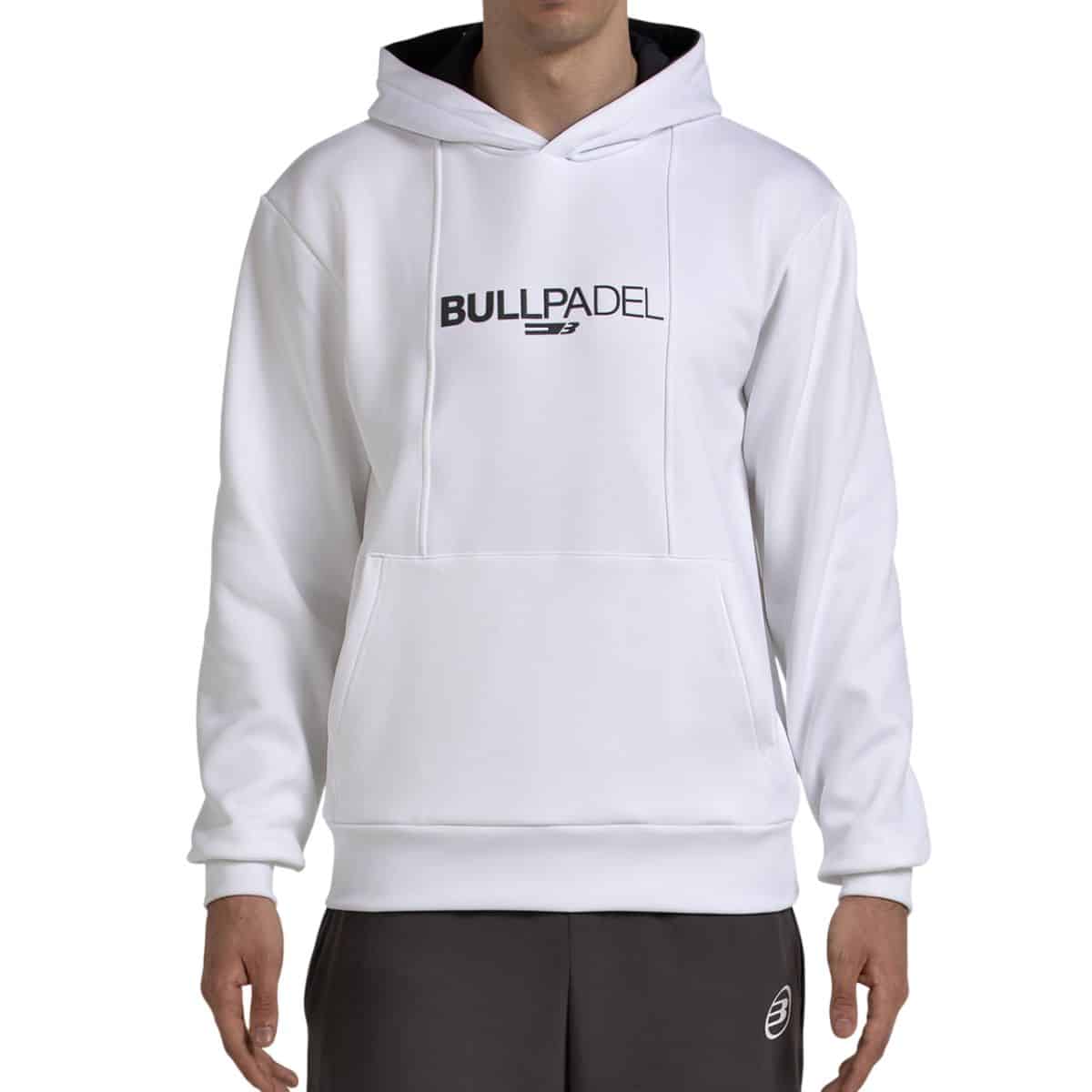 Sudadera Bullpadel Acube Blanca