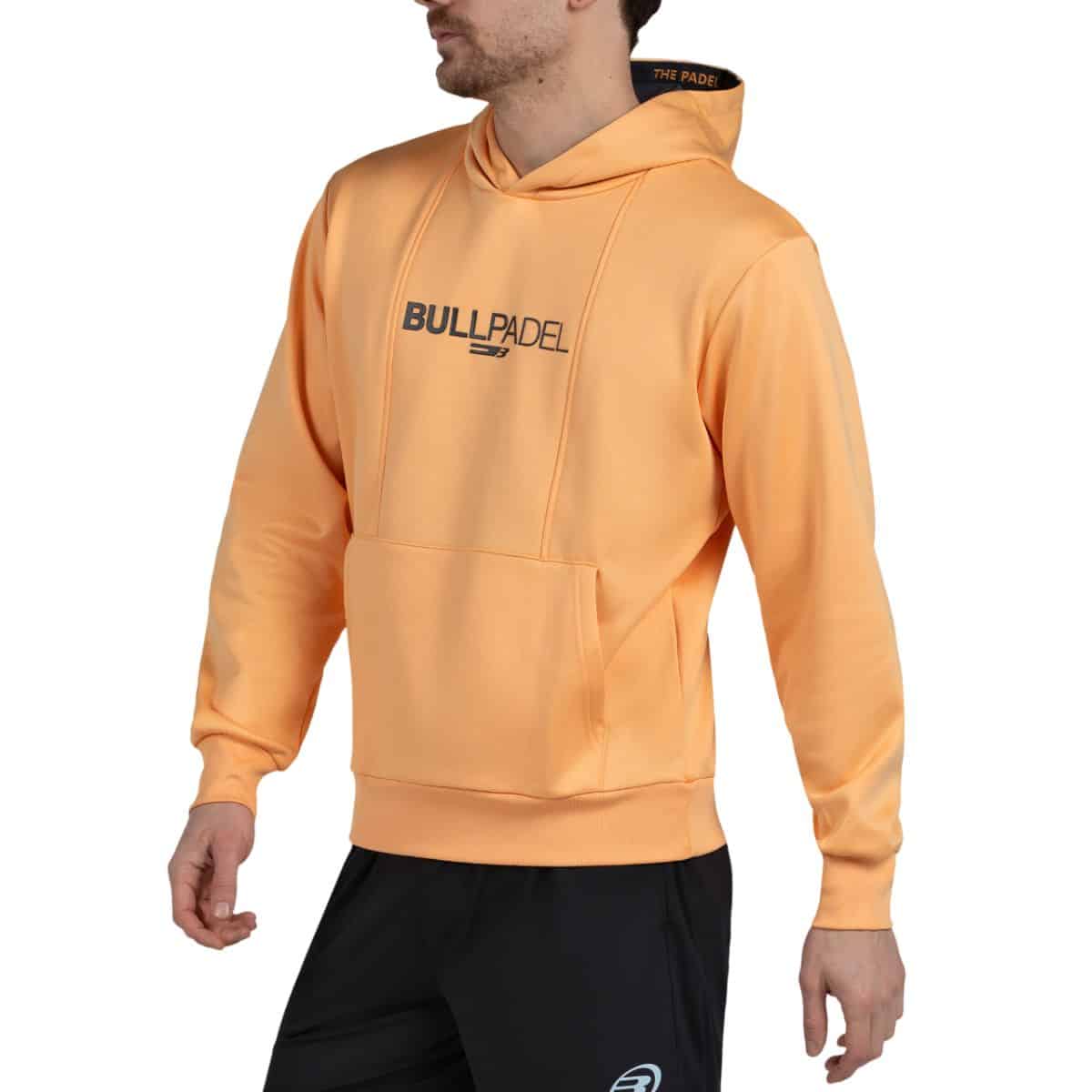 Sudadera Bullpadel Acube Mandarina 26V