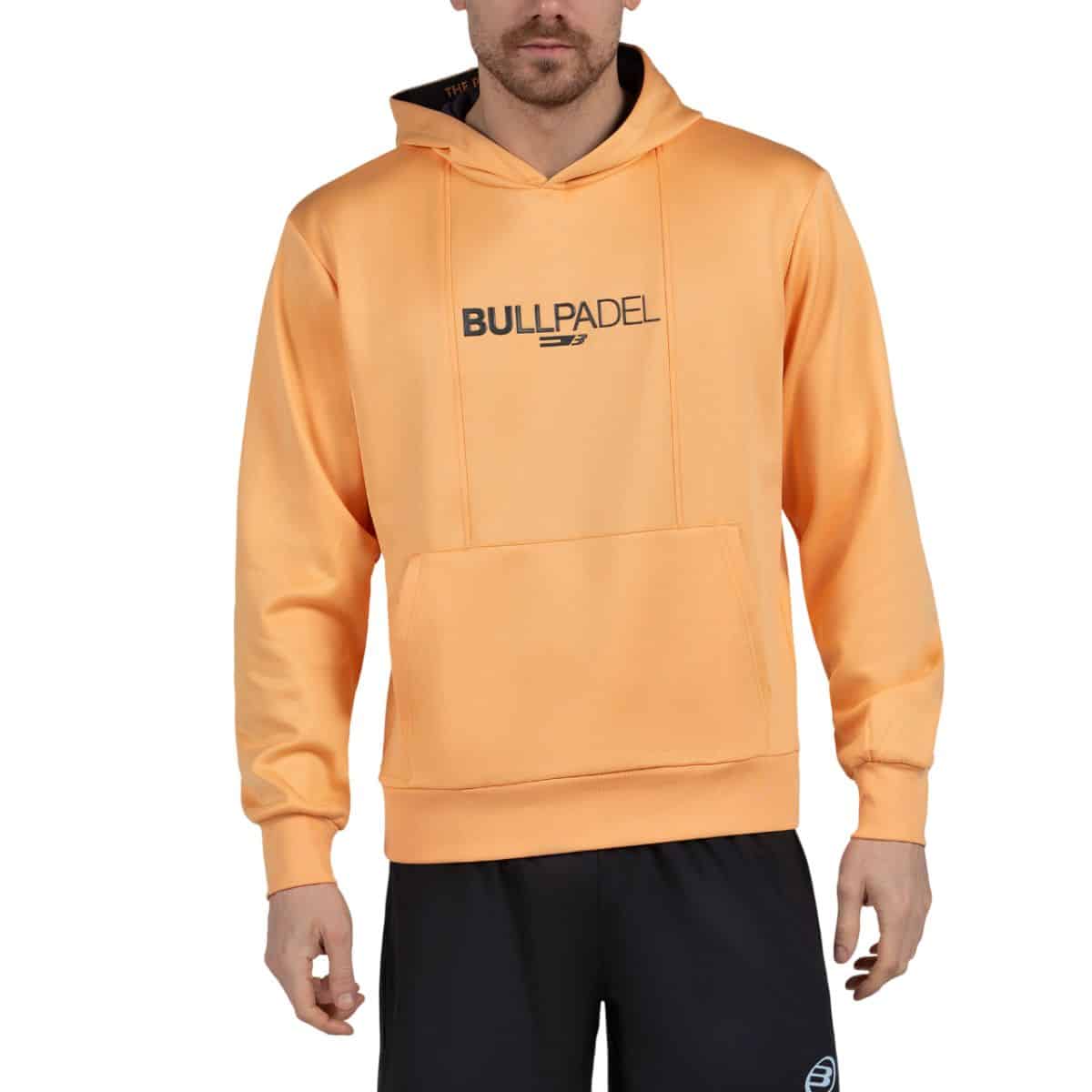 Sudadera Bullpadel Acube Mandarina