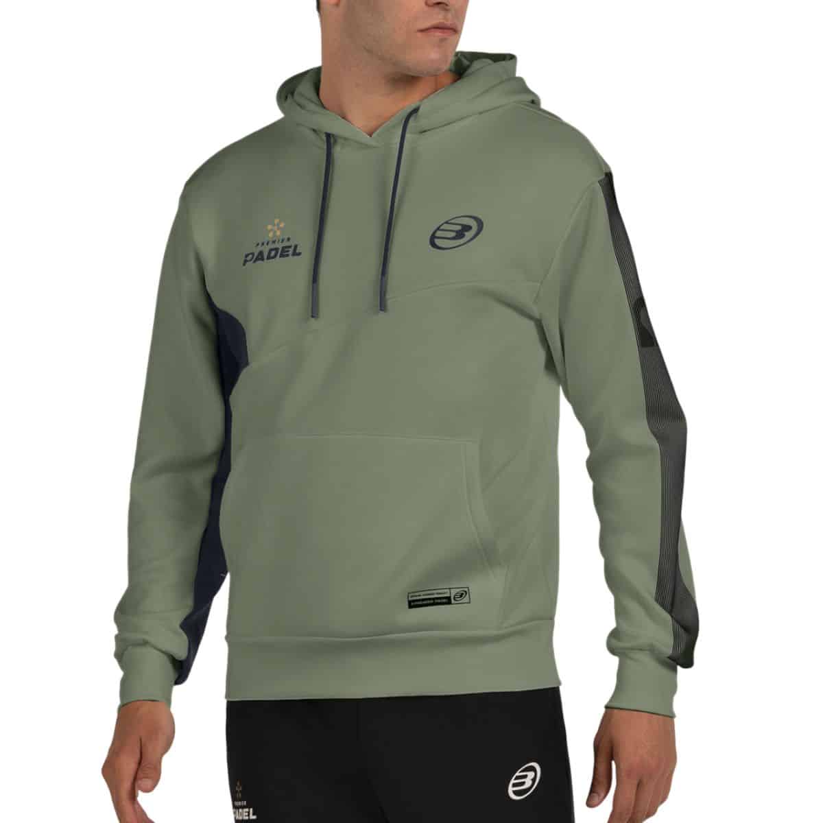 Sudadera Bullpadel Palmiro Kaki Premier Padel 2026