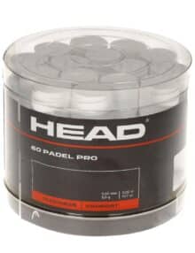 Tambor 60 Overgrips HEAD Padel Pro Blancos Lisos