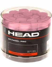 Tambor de 60 Overgrips HEAD Padel Pro Rosas