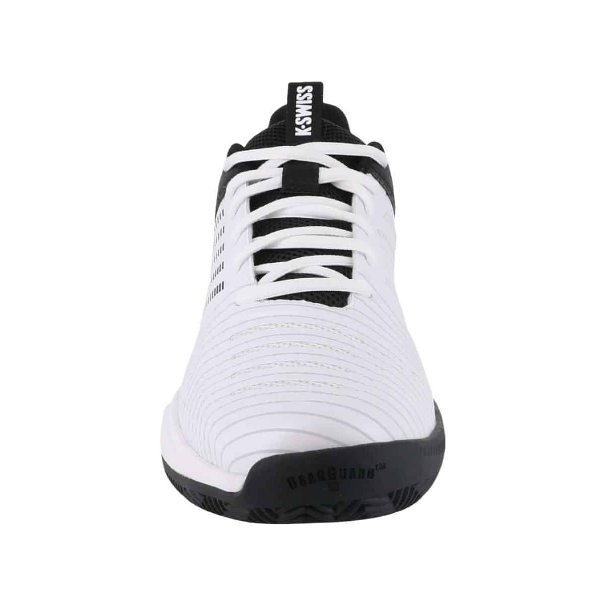 Detalle de las Zapatillas K-Swiss Ultrashot Light Clay Blanco/Negro