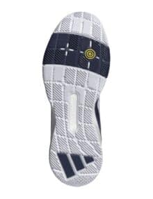 Suela de las Zapatillas Adidas Crazyquick Boost Padel Blanco/Azul