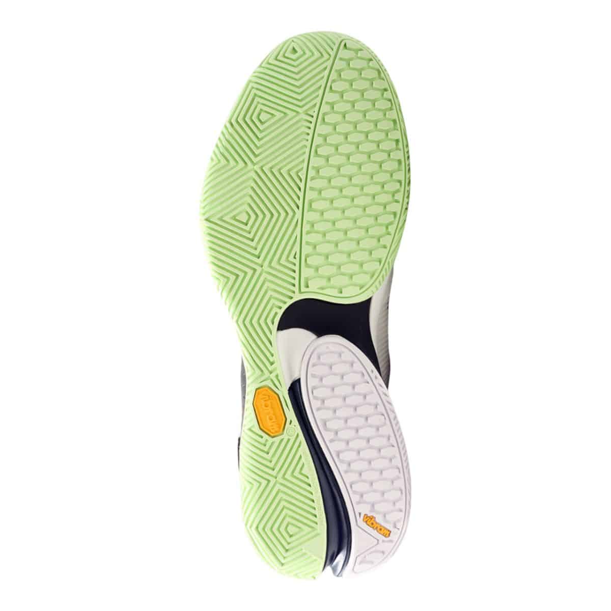Suela de las Zapatillas Bullpadel Hack Vibram Blancas