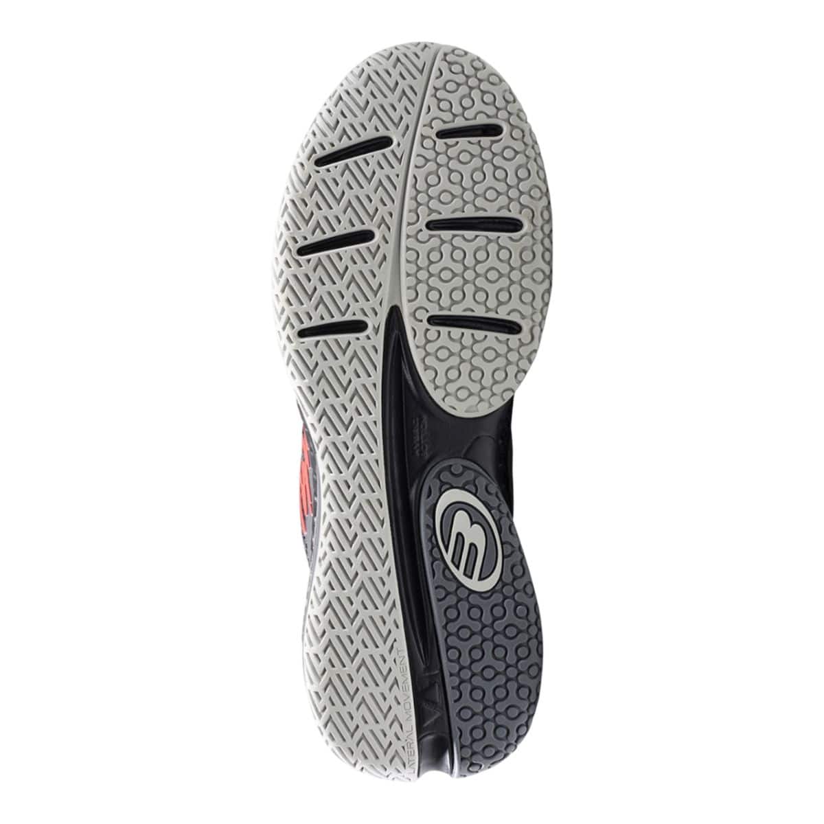 Suela de las Zapatillas Bullpadel Ionic Negras 26V