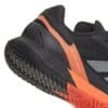 Detalle de las Zapatillas Adidas Defiant Speed 2 M Negro/Naranja