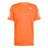 Camiseta Adidas Club 3STR Naranja Flúor