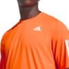 Camiseta Adidas Club 3STR Naranja Flúor KG0242