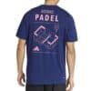 Camiseta Adidas M Padel Cat G Azul KB9446