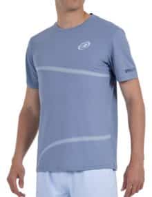 Camiseta de manga corta Bullpadel Cheles Azul Sombra