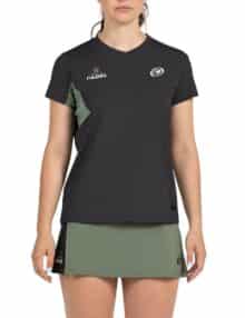 Camiseta Bullpadel Pampan Negra W Premier Padel
