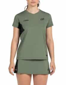 Camiseta Bullpadel Pampan Woman Kaki Premier Padel