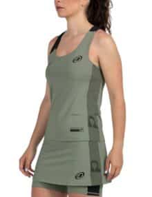 Camiseta Bullpadel Pirac Kaki W Premier Padel 2026