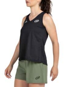 Camiseta Bullpadel Piura Negra W Premier Padel 2026