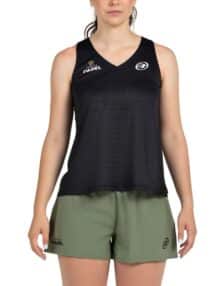 Camiseta Bullpadel Piura Negra W Premier Padel