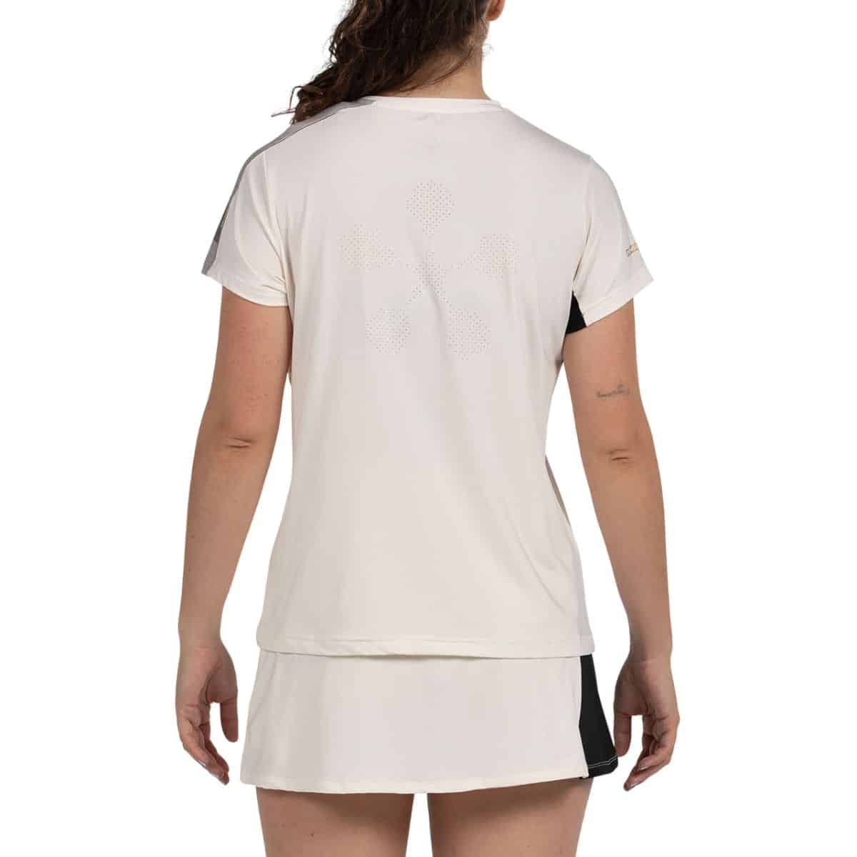 Camiseta Bullpadel Pampan Woman Crudo Premier Padel 2026