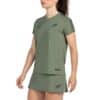 Camiseta Bullpadel Pampan Woman Kaki Premier Padel 2026
