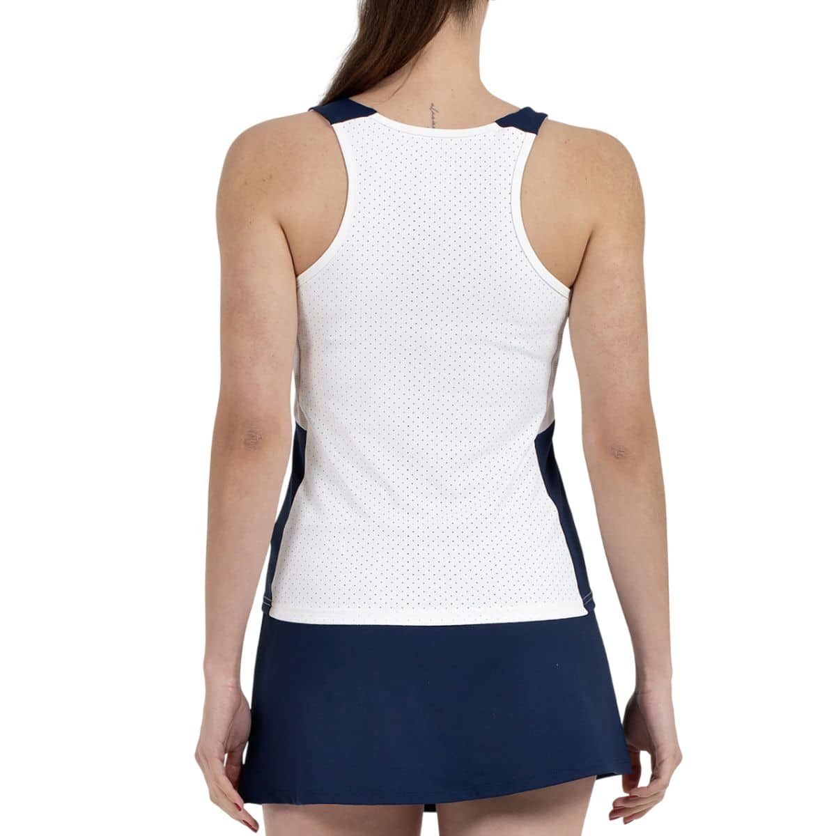 Camiseta de tirantes Bullpadel Porson Hueso W
