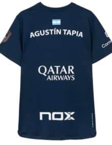 Camiseta NOX AT10 Oficial Agustín Tapia Azul Oscuro