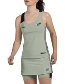 Camiseta de tirantes Bullpadel Pirac Eucalipto W Premier Padel 2026