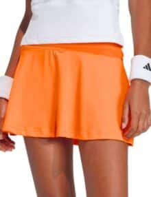 Falda Adidas Club Naranja Flúor W