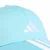 Detalle de la Gorra Adidas Baseball 3S NL Azul Claro