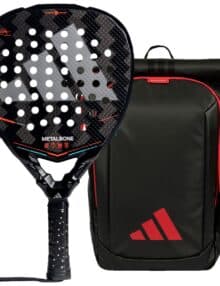 Pack Adidas Ale Galán - Pala Metalbone + Mochila Multigame Red