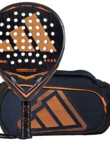 Pack Adidas Pala Arrow Hit Carbon Ctrl + Paletero Pro Tour Azul