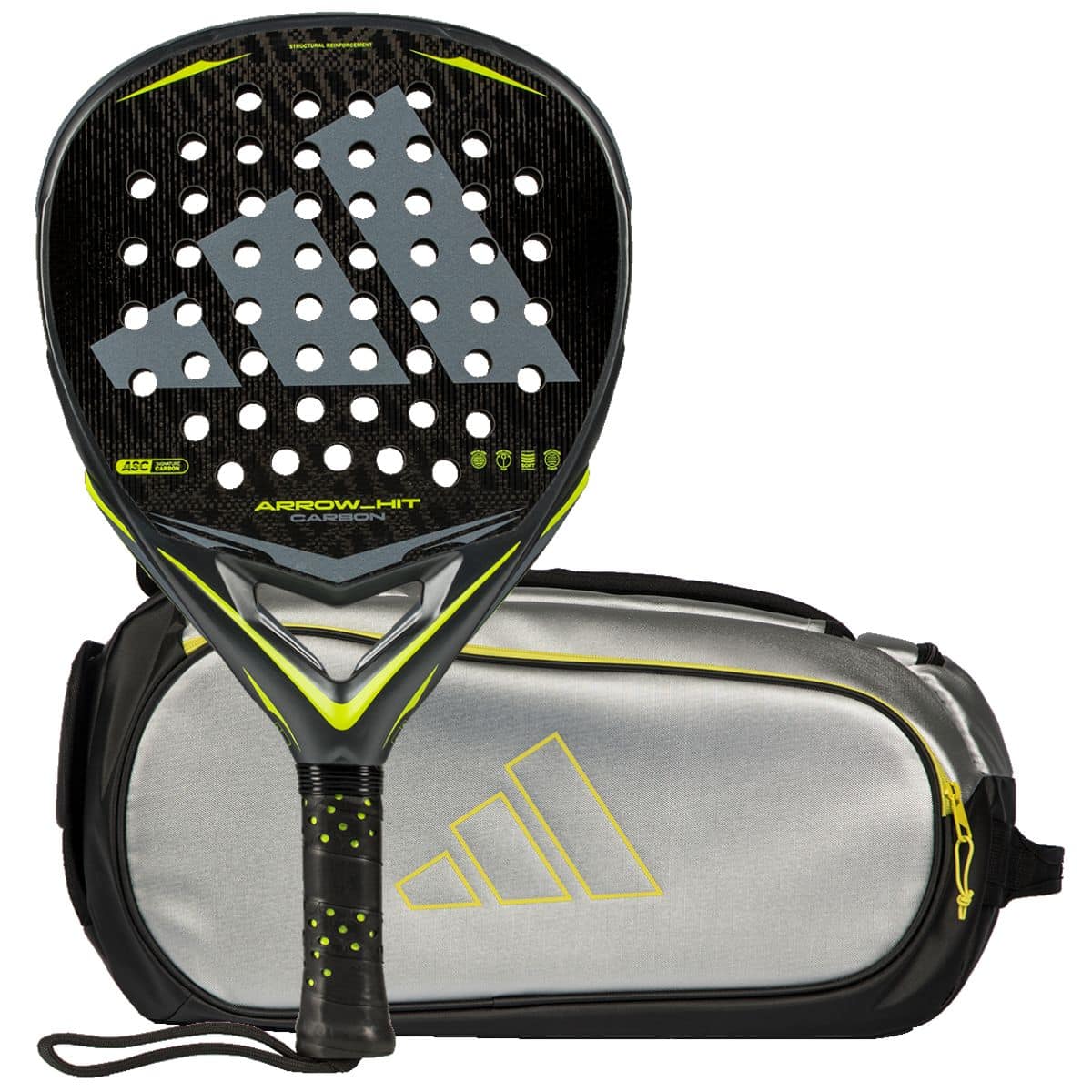 Pack Adidas Arrow Hit Carbon + Paletero Tour
