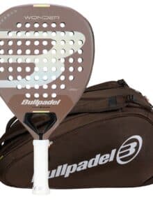 Pack Bullpadel Claudia Fernández 2026 - Pala Wonder + Paletero