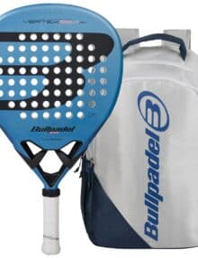 Pack Bullpadel Vertex Junior + Mochila Advance Blanca