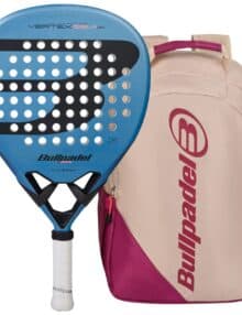 Pack Bullpadel Vertex Junior + Mochila Advance Beige