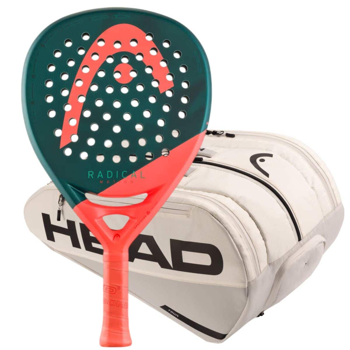 Pack HEAD Radical Motion + Paletero Tour Blanco